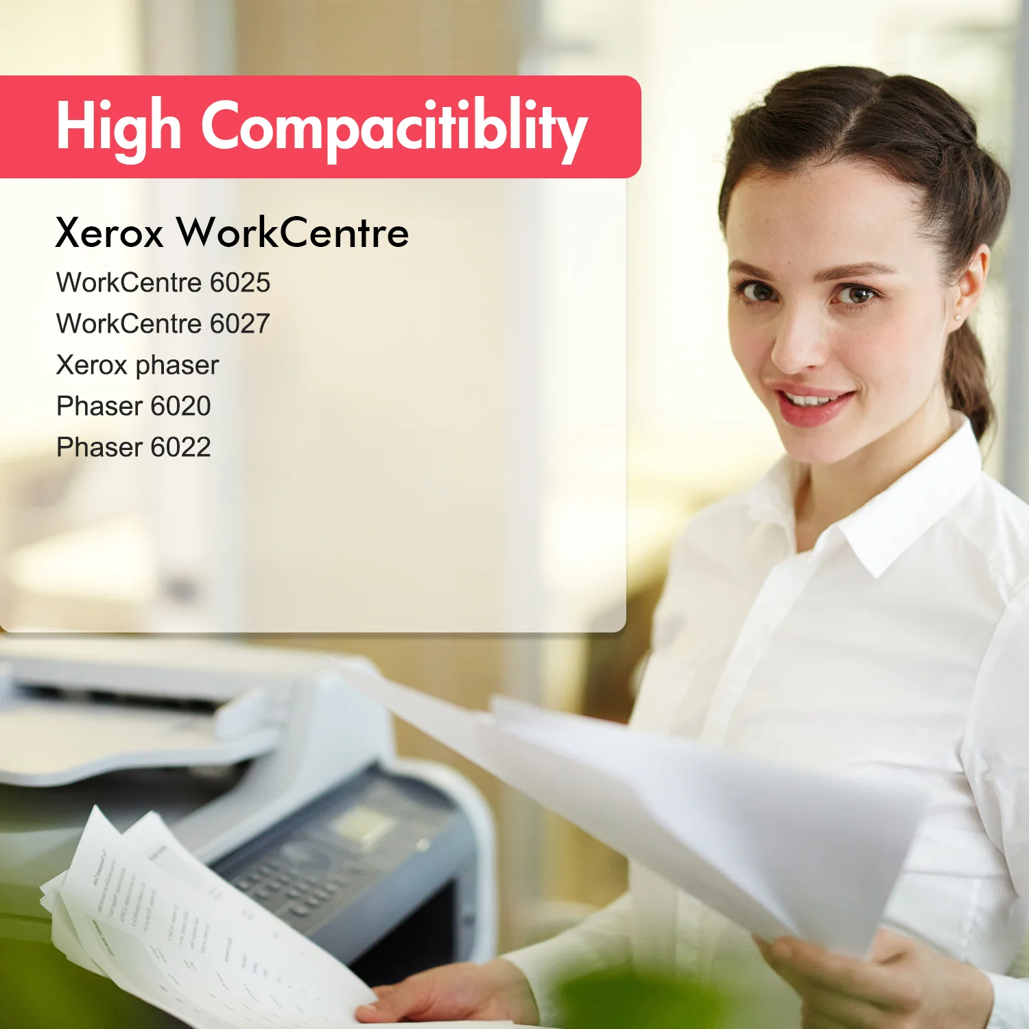 Xerox Phaser 6022/WorkCentre 6027 Toner Cartridges 4-Pack - Image 2